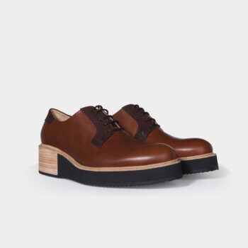 derby semelle blanche