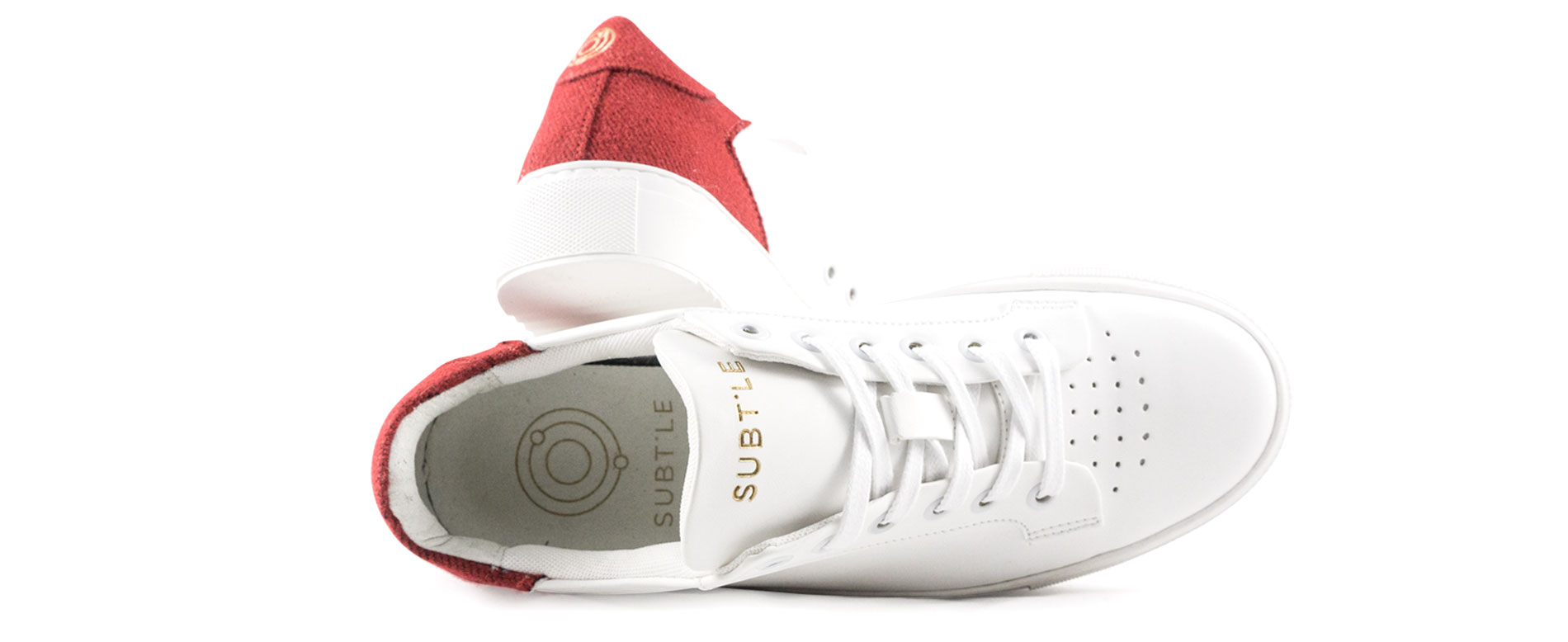 Basket vegan Epsilon - Blanc & Rosso PETAapprovedveganLOGO_black-1