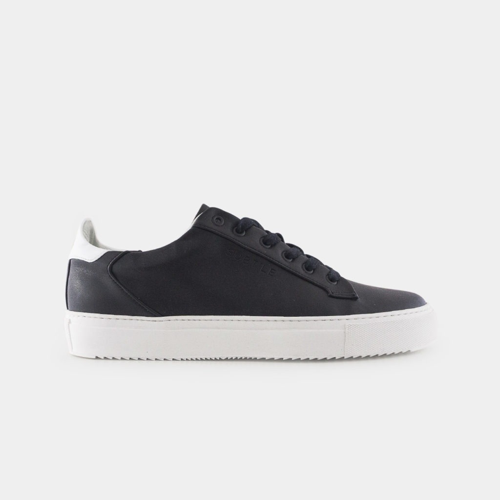 Basket noir vegan Epsilon Subtle Shoes